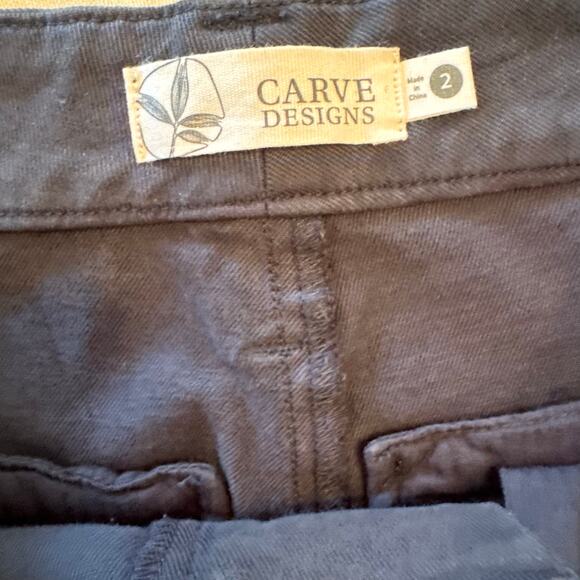 NEW Carve Designs Women’s SAUSALITO SHORT Mid Rise s2 Navy Blue Hike Outdoor - Picture 6 of 9